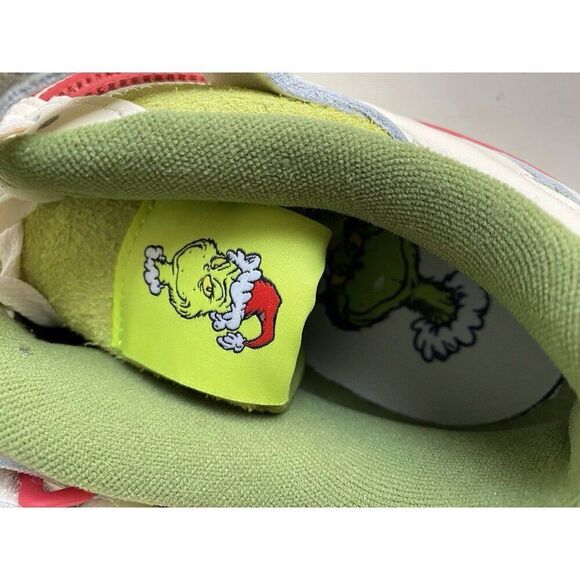 Adidas The Grinch Forum Low Fashion Sneakers ID3512 Men’s Sz 10 Charms Laces NEW main image 5